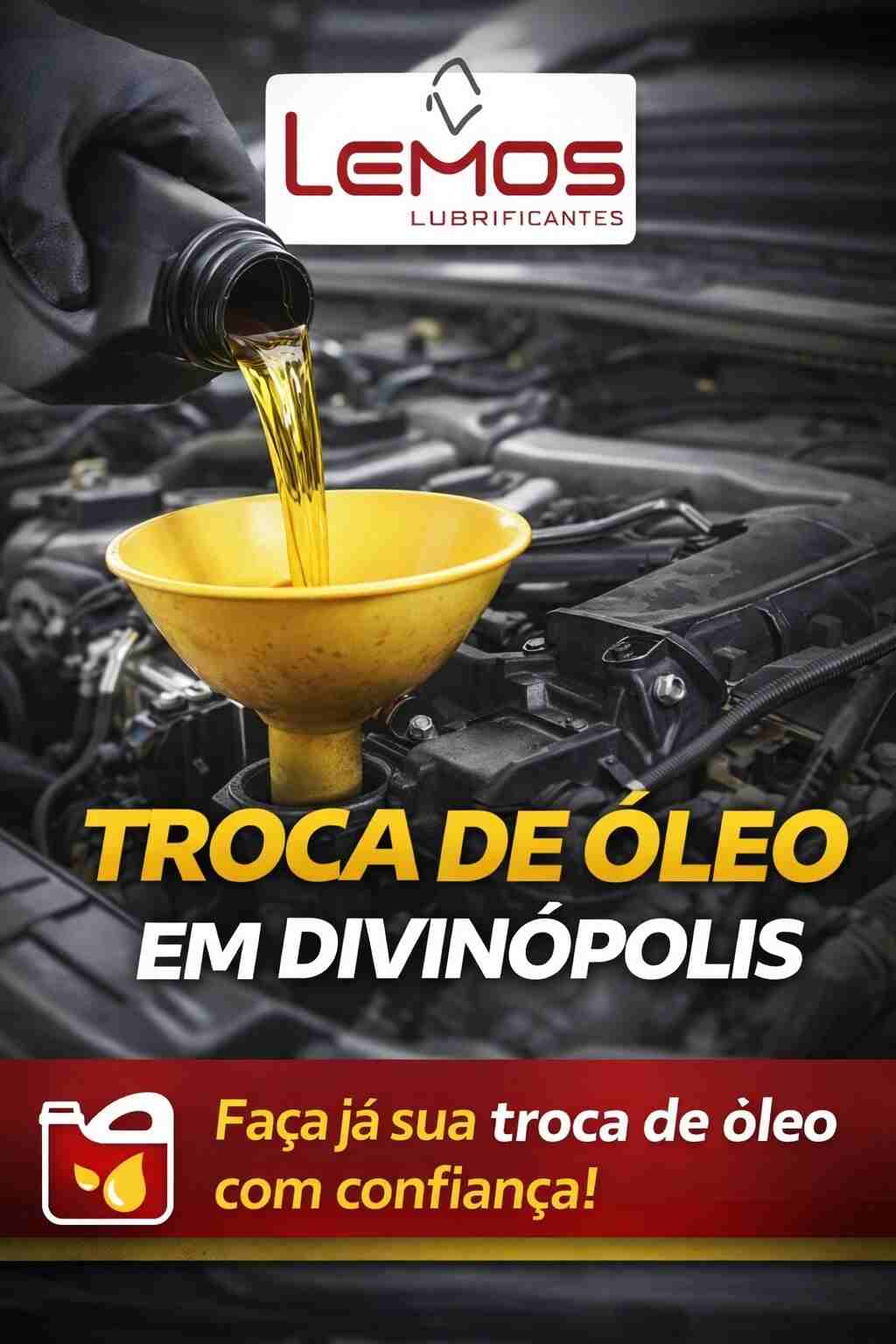 troca de óleo em Divinópolis