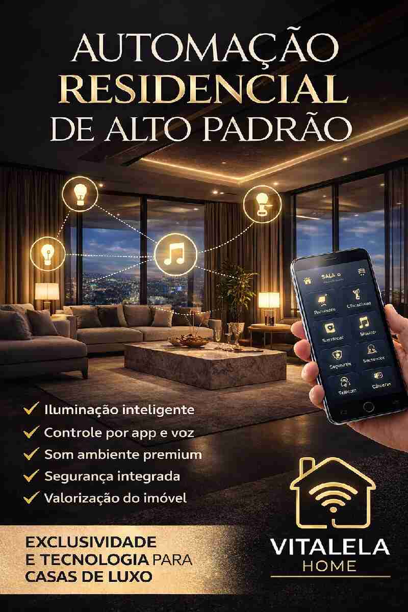 Automação residencial de alto padrão