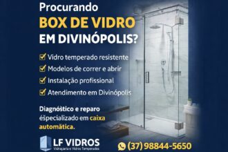 “box de vidro em Divinópolis”