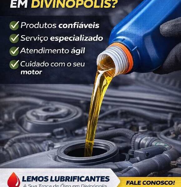 Óleo Lubrificante em Divinópolis