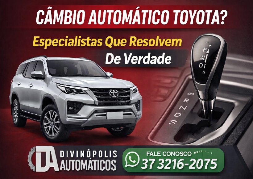 Câmbio Automático Toyota em Divinópolis: